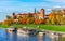 Wawel castle famous landmark in Krakow Poland