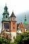 Wawel cathedral in Krakow, Poland