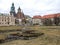 Wawel Royal Castle in Cracow in Poland.