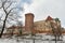 Wawel Royal castle Senator tower in Krakow, Poland.