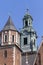 Wawel Royal Castle with Silver Bell Tower and Clock Tower, Cracow, Poland