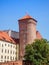 Wawel Thief Tower in Medieval Castle Krakow Poland