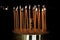 Wax candles in an orthodox church