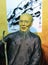 Wax figure of the most famous chinese painter chi pai-shih
