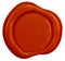 Wax seal isolated