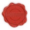 Wax Stamp Confidential (clipping path included)