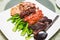 Waxed duck, sausages and preserved meat platter is a traditional delicacy taken by the Chinese during Chinese New Year celebration