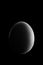 Waxing Crescent Moon Phase show by Egg in night with shadow Planet