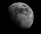 Waxing gibbous Moon at 78 percent illumination