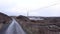 The way from from Rossbeg to Portnoo with the Naran Lake in the background