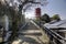 Way to pagoda at the Miyajima island, Japan