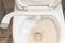 Way to save toilet tissues by using toilet bidet seat