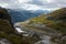 On the way to Trolltunga, Hordaland county, Norway