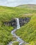 Way to Waterfall Svartifoss - Iceland