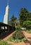 Wayfarers Chapel, Historic Landmark on the Palos Verdes Peninsula, Los Angeles County, California