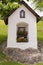 Wayside chapel built on a stone