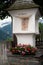 Wayside shrine in Virgen on a cloudy day in summer