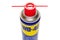 WD-40 is the trademark name of a penetrating oil and water-displacing spray.