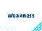 Weakness Modern Flat Design Blue Abstract Background