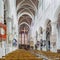 Wealthy interior of the Saint-Katharina church, Hoogstraten, Belgium