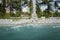 Wealthy waterfront residential area. Rich neighborhood with expensive vacation homes in Boca Grande, small town on