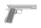 Weapon series vintage wild west army handgun military pistol gun vector.