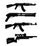 Weapon silhouettes