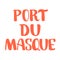 Wear a mask in French handwritten text