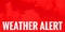 Weather Alert Abstract Background Header