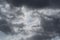 Weather background: Gathering cumulus clouds. Dramatic cloudy background. 16