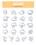 Weather Doodle Icons
