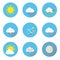 Weather Flat Design Icons