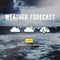 Weather Forecast Temperature Application Concept