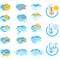 Weather Forecast vector icone