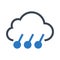 Weather glyphs double color icon
