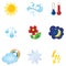 Weather icon set