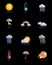 Weather icons