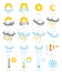 Weather icons.