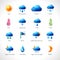 Weather Polygonal Icons