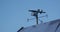 weather vane in the form of an airplane close-up