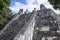 The weathered ancient Mayan building ruins of Maya Civilization