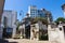 Weathered and decayed corner in Recoleta cemetery in Buenos Aires