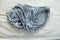 Weathered and decayed dirty underwear for men