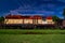 Weathered diesel train at the national railroad museum in Green Bay WI