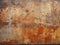 Weathered grunge rusty orange and textured metal background, highlighting the raw and industrial aspect of metal surfaces.