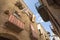 Weathered houses in Tarento, Italy