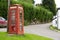 Weathered phone box