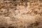 Weathered plaster and brick wall textured background 3