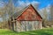 A Weathered Rural Farm Building