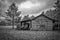 Weathered Rustic Shed in Rural Michigan